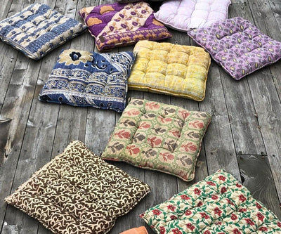 Kantha Seatpads
