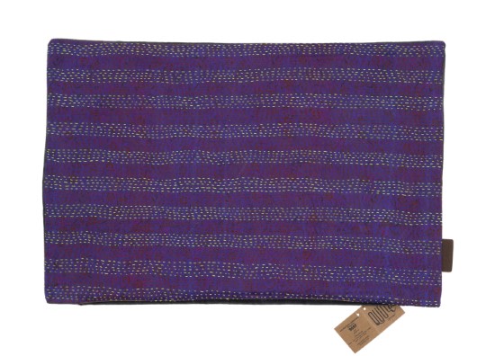 Taie d'oreiller en soie/velours 60x40