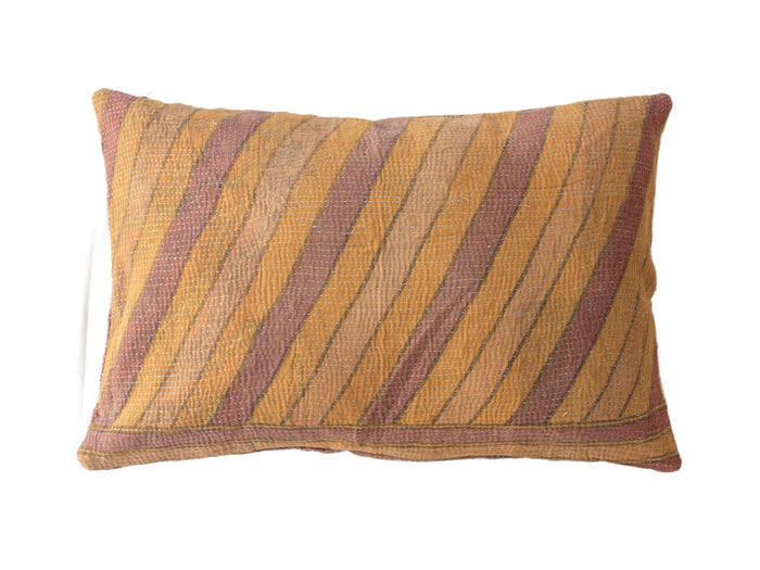 Sari pillowcase 60x40 cm in white with colorful dot/flower patterns in red, purple, green and blue - unique sari pillow with Indian boho vintage style (upcycled)