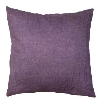 Linen cushion cover - Grape