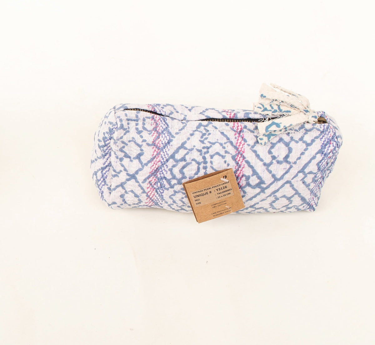 Vintage Pearl Pouch Large