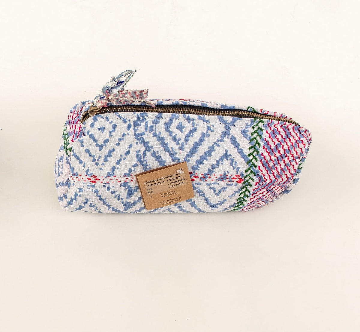 Vintage Pearl Pouch Large