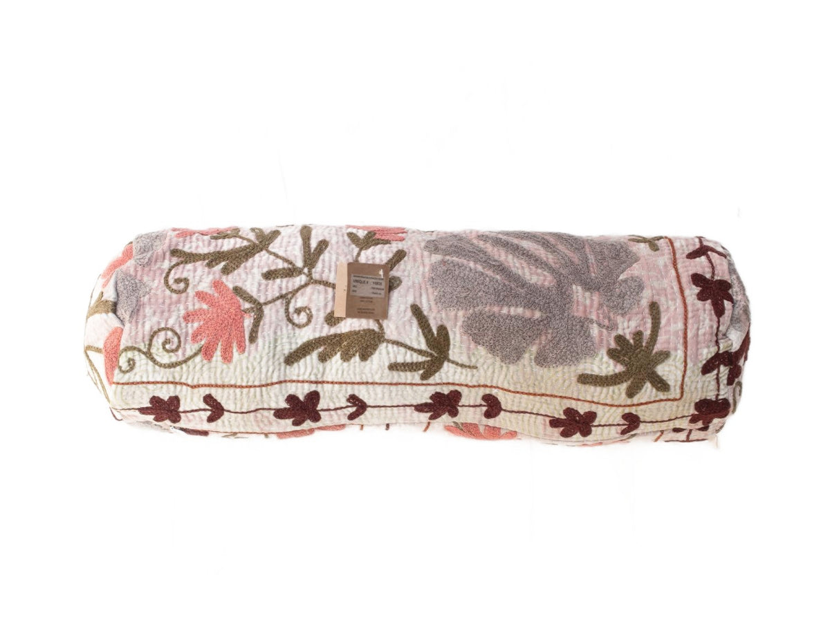 Suzani Bolster Cover Ø20x60