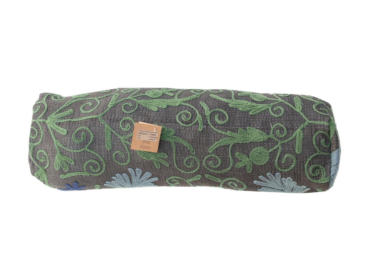Suzani Bolster Cover Ø20x60