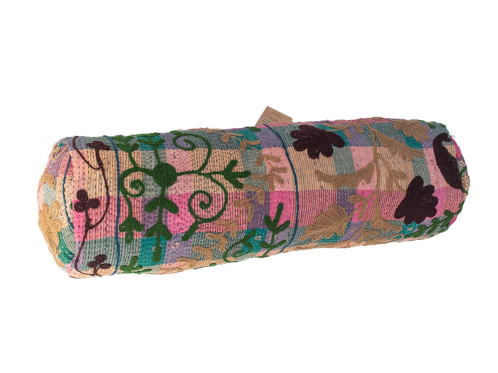 Suzani Bolster Cover Ø20x60