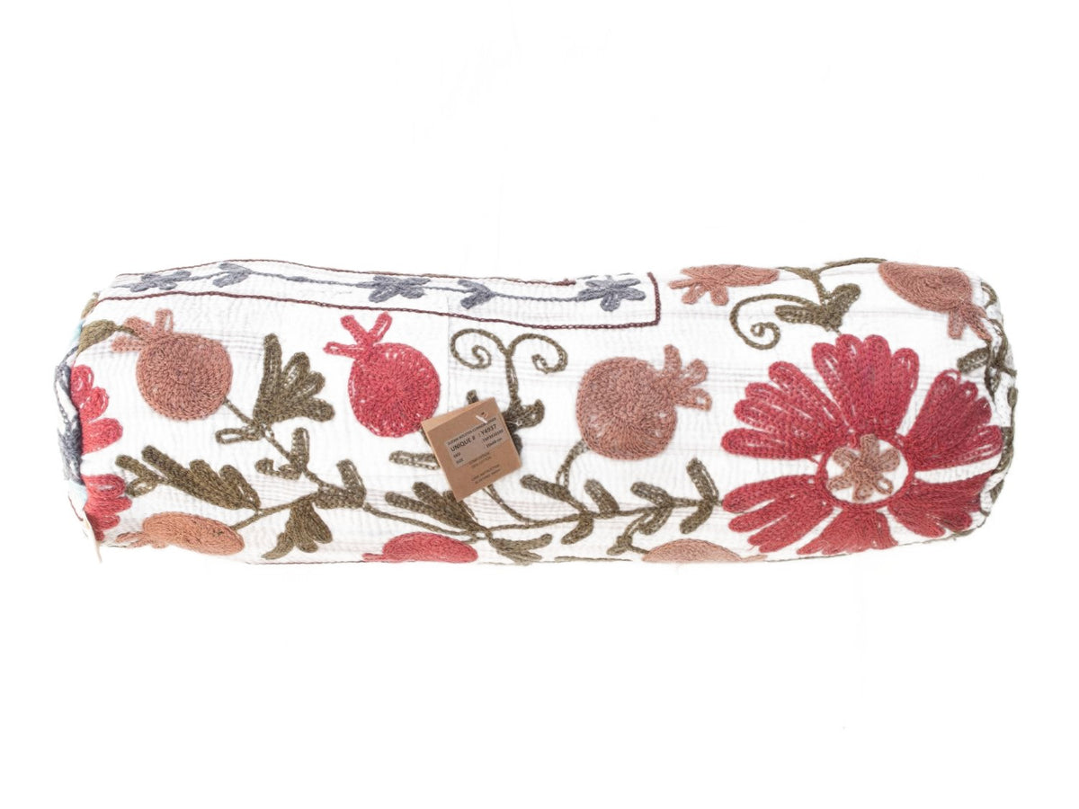 Suzani Bolster Cover Ø20x60